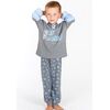 Пижама для мальчиков из плотного хлопка Snelly Snelly_50026 grigio