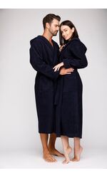 Женский махровый халат с капюшоном Sport&Life (Е 901)