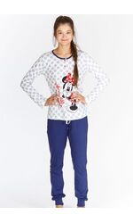 Трикотажная пижама для девочки-подростка с Minnie Mouse Planetex Planetex_WD22554 marine