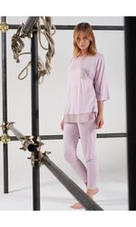 Трикотажная женская пижама из вискозы Rebecca & Bross. R&B_3712