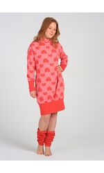 Красное домашнее платье с гетрами Miss Lingerie DiBen_Lori