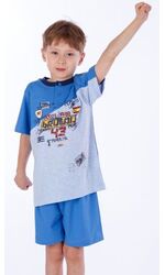 Легкая пижама для мальчика Eclisse C2199blu