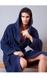 Мужской махровый халат с капюшоном Verdiani VI_AKU5