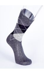 Серые мужские носки с рисунком Best Calze Best Calze_4434 F