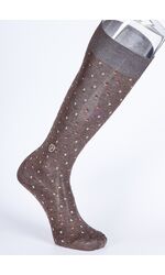 Высокие мужские носки с мелким рисунком Best Calze Best Calze_5671 A