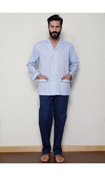Итальянская хлопковая пижама для мужчин B&B B&B_U7516