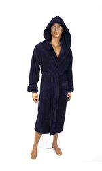 Мужской халат с капюшоном из бамбука Адам (LPL 503)
