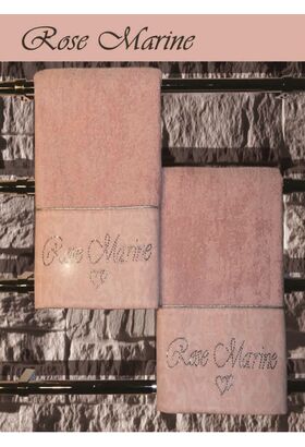Набор махровых полотенец из бамбука Rose marine (ЕMD) 2 шт.