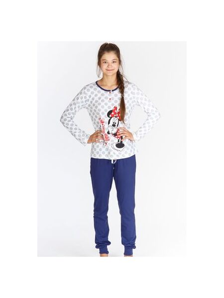 Трикотажная пижама для девочки-подростка с Minnie Mouse Planetex Planetex_WD22554 marine