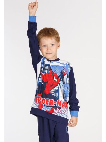 Хлопковая пижама для мальчика с Человеком-пауком Planetex Planetex_MV16044B
