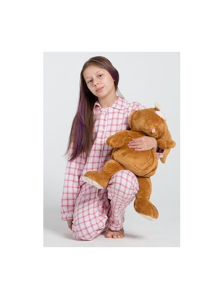 Пижама для девочек из натурального хлопка (фланели) Honey Pellegrini_Lucy girl flanella 890