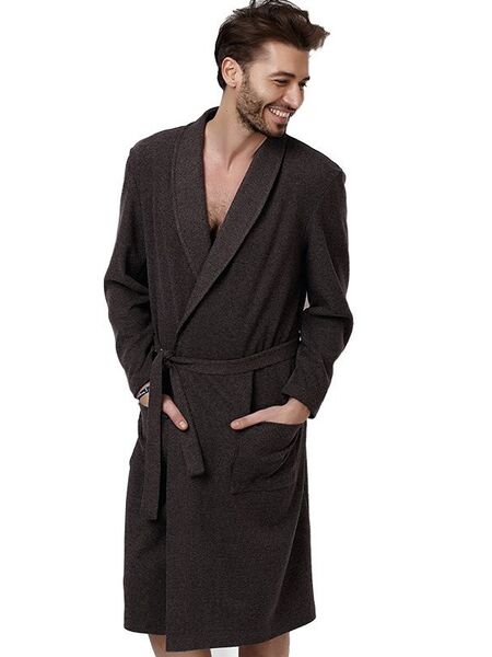 Теплый трикотажный халат для мужчин Vilfram VU_8410