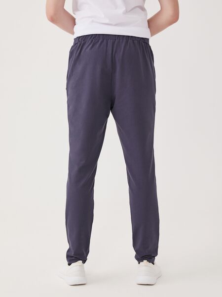 Домашние мужские брюки из футера (LLT 13889)