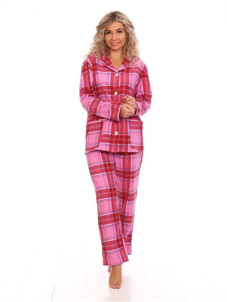 Женская пижама из фланели (LLT 3600)