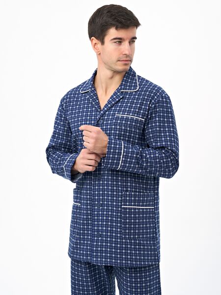 Мужская пижама из фланели (LLD 7720)